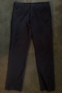 Marc By Marc Jacobs Black Cotton Chino Pants 34/34 - Picture 1 of 5