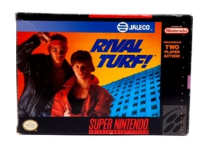 Rival Turf Super Nintendo SNES Boxed USA - Picture 1 of 9