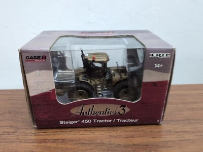 1/64 Ertl Case IH Steiger 450 4WD Tractor, Authentics #3 Gold Chaser  - Image 1 of 3