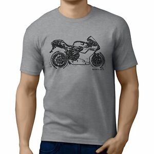 JL Illustration For A Ducati 1098S Motorbike Fan T-shirt