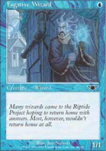 Fugitive Wizard - Foil ~ Lightly Played Legions MTG Magic UltimateMTG Blue Card - Image 1 of 1