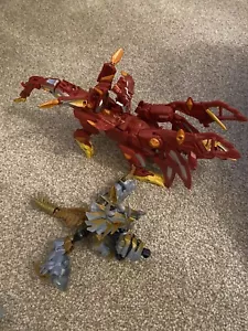 Bakugan Gundalian Invader Dragonoid Colossus Red / Grey Dragon Figur - Bild 1 von 2
