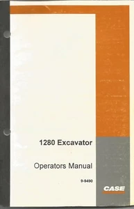 Manual de operador de excavadora Case 1280 - Imagen 1 de 1