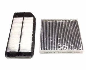 ENGINE&CARBONIZED CABIN AIR FILTER For 03-07 HONDA ACCORD 4 CYL &04-08 ACURA TSX - Picture 1 of 1