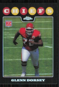 2008 Topps Chrome Refractors #TC228 Glenn Dorsey - Picture 1 of 2