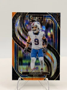 Taylor Rapp 2024 Panini Select Black & Orange Prizm Shock 195 - Picture 1 of 2
