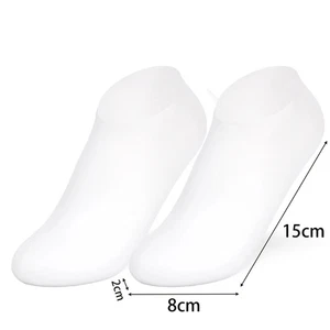 Moisturizing Gel Socks Cracked Heel SPA Foot Care Silicone Repair Sock 1 Pair - Picture 1 of 24