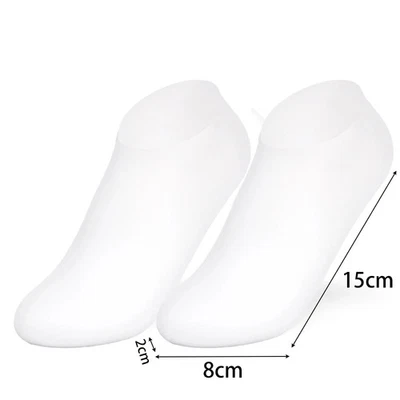 Moisturizing Gel Socks Cracked Heel SPA Foot Care Silicone Repair Sock 1 Pair - Image 1 of 4