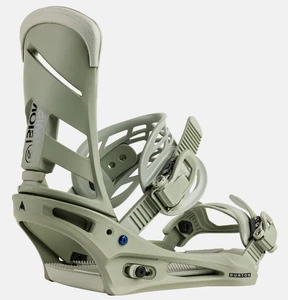 Burton Mission Re:Flex - 2026 Men's Snowboard Bindings - Talc Green - Picture 1 of 4