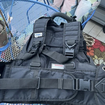 Compensador de flotabilidad de buceo Zeagle BCD tamaño mediano no puede probar solo piezas” Foto 1 de 4