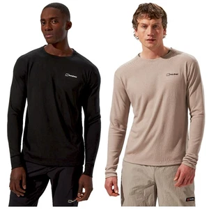 Berghaus Mens Ivyhill Crew Base Layer Long Sleeve Relaxed Moisture Wicking Top - Picture 1 of 11