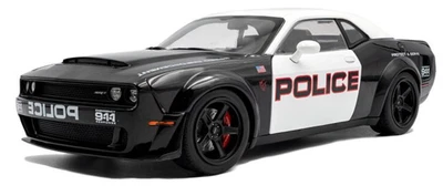 Dodge Challenger R/T Scat Pack Widebody Highway Police 2023 1/18 - S1805715 SOL - Immagine 1 di 4