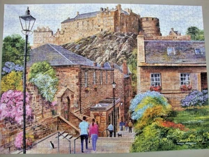 Edinburgh - Das Vennel 1000 Teile Puzzle vollständig - Bild 1 von 2