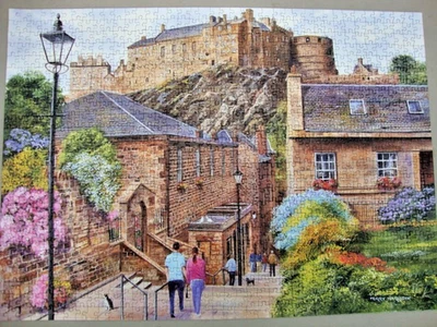 Edinburgh - The Vennel 1000 Piece Jigsaw Puzzle Complete - Image 1 of 2