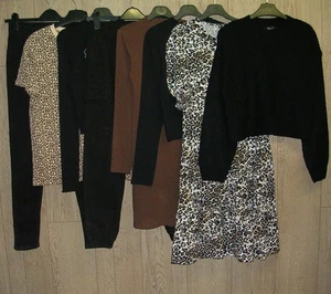 New Look George H&M etc Niñas Paquete Prendas para el torso Pantalones Vestido Jersey Jeans Edad 12-13 - Imagen 1 de 10
