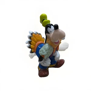 Vintage Enesco Disney Thanksgiving Goofy As A Turkey Ceramic Figurine - Picture 1 of 8