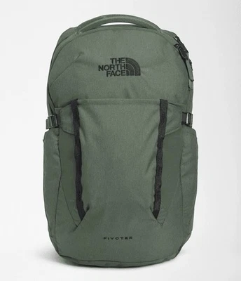 The North Face Pivoter 日常学校笔记本电脑背包 - 百里香 Light Hea 29L — 第 1/4 张图片