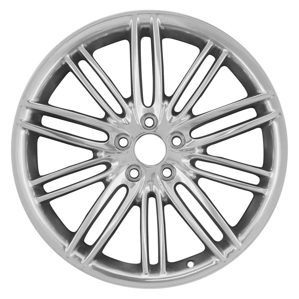 Metallic Polished 10 Double Spoke 20 x 8 Used Wheel - Image 1 of 1