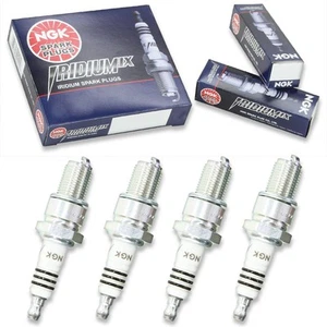 4pcs 72-73 Yamaha EW643 NGK Iridium IX Spark Plugs 643cc 39ci Kit Set Engine tb - Picture 1 of 5