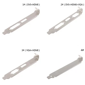 1Pc 12cm High Profile Bracket Adapter HDMI DVI VGA Port For Video Card Connectp9 - Picture 1 of 16