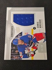 2017-18 UPPER DECK PREMIER CHRIS KREIDER PS-CK #ed 58/99 SWATCHES JERSEY