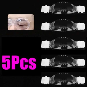 5Pcs Self-Adhesive Eye Goggle Plastic Eye Shield Eye Pads Use After Surgery - Picture 1 of 6