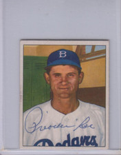 1950 Bowman #167 PREACHER ROE SIGNED / AUTOGRAPHED CARD  DODGERS  EXMT++  RARE