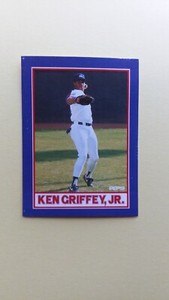 1991 Pepsi Ken Grifffey Jr. hard to find #2 of 8 Throwing