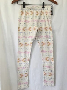 NWT Oshkosh Blurred Aztec Art Leggings Girls Oatmeal many sizes - Picture 1 of 3