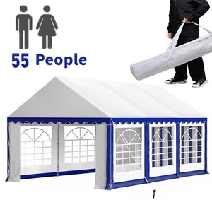 16' x20' Outdoor Commercial Party Tent Heavy Duty Wedding Canopy Gazebo Pavilion - Picture 1 of 12