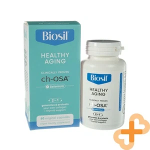 BIOSIL HEALTHY AGING + SELENIUM 60 Capsules Protects Collagen Thyroid Support - Picture 1 of 24