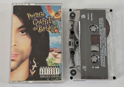 PRINCE Music From Graffiti Bridge 1990 Cassette Tape FUNK Soul - Image 1 of 3