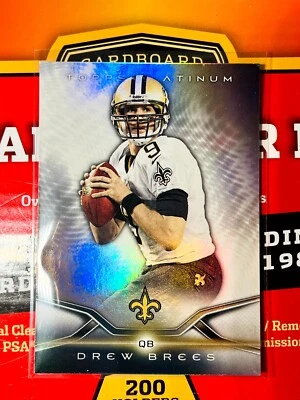 2014 Topps Platinum - #18 Drew Brees V936 - Image 1 of 2