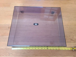 Radio Shack/BSR LAB-220 Turntable Dust Cover w/Hinges - Picture 1 of 6
