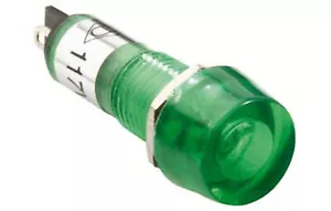 Steren 117 VAC Neonlicht runde Glühbirne grün - 2er-Pack - Bild 1 von 1