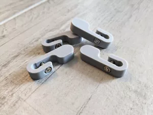 Supports IKEA DETOLF / Shelf brackets gris clair - Bild 1 von 4