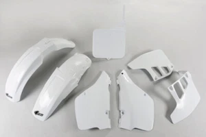 Ufo Plastic Fairing Kit Compatible With Suzuki Rm 125 1989 1990 1991 White - Picture 1 of 1