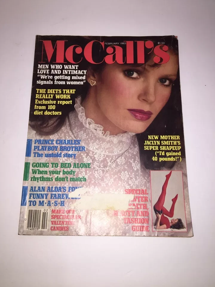 McCall’s February 1983 Magazine Prince Charles Alan Alda Prince Andrew Playboy - Image 1 of 4