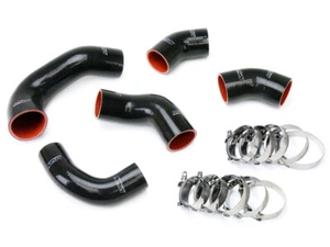 HPS Silicone Intercooler Turbo Hose Kit for Mitsubishi Lancer EVO 8 9 MR BLACK - Picture 1 of 2