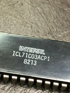 ICL71C03ACPI DIP-28 INTERSIL Precision 41/2 Digit A/D 3 PACK - Picture 1 of 6
