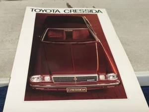 Folleto de ventas de Toyota Cressida 1978 - Imagen 1 de 9
