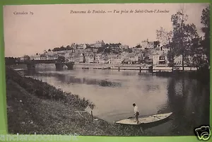 CARTE POSTALE DÉPARTEMENT 95 - PONTOISE PANORAMA DE ST OUEN L'AUMONE -VAL-D'OISE - Bild 1 von 2