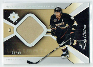14-15 UD Upper Deck Ultimate Game Materials  Teemu Selanne  /99  Jersey  HOF