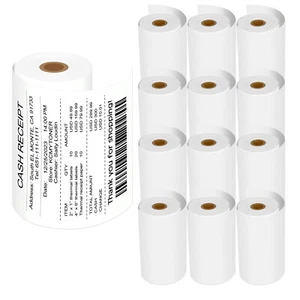 12PKS 4"x96' RDM01U5 RD-M01U5 Continuous Labels for Brother RJ4030 102mmx29.3m - Imagen 1 de 13