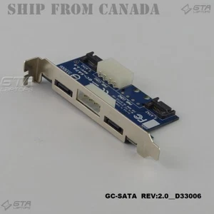 Gigabyte GC-SATA  REV:2.0 External Serial ATA Daughter Card D33006 - Bild 1 von 6