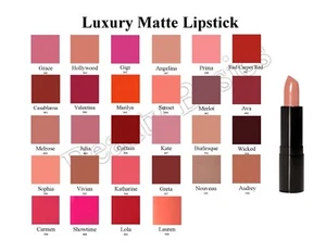Luxury Matte Lipstick "Showtime" New luxurious Long Lasting Lipstick smooth - Picture 1 of 2