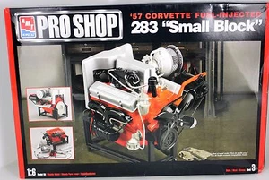 1957 Corvette Fuel-Injected 283 Small Block 1:6 Model Kit AMT Pro Shop ERTL - Picture 1 of 4