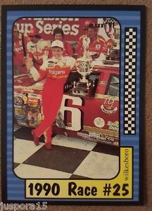 Maxx Collection Race Cards 1991 Race No 25 North Wilksboro Card 195 of 240