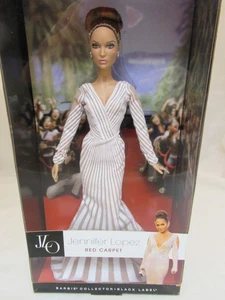 2013 Jennifer Lopez Red Carpet Black Label Collector Barbie Doll -  NRFB !! - Picture 1 of 10