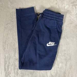 Nike Sportswear Club Fleece Jogger Youth L Navy Blue Sweatpants Drawstring Boys - Picture 1 of 7